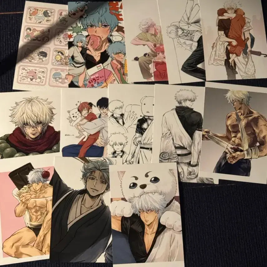 [BUNJANG] Gintama Gintoki Bundle Set Photocard / 은혼 긴토키 프박 13장 일괄