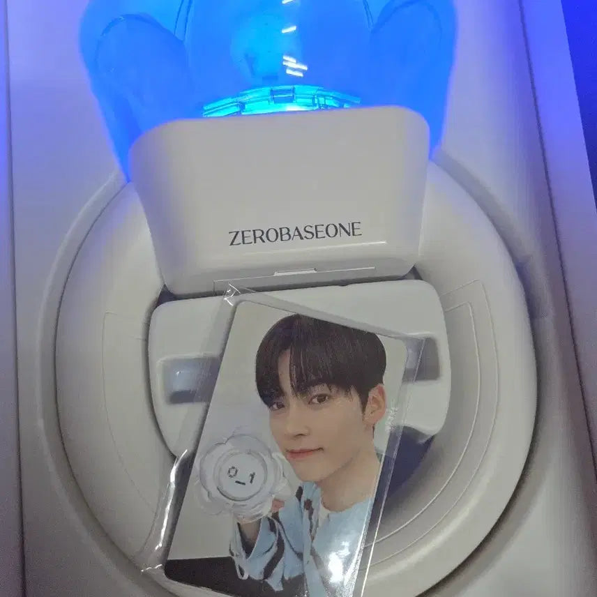[BUNJANG] ZEROBASEONE Rose Ring Lightstick Bundle Set / 제베원 응원봉 로즈링 풀셋+포카포함