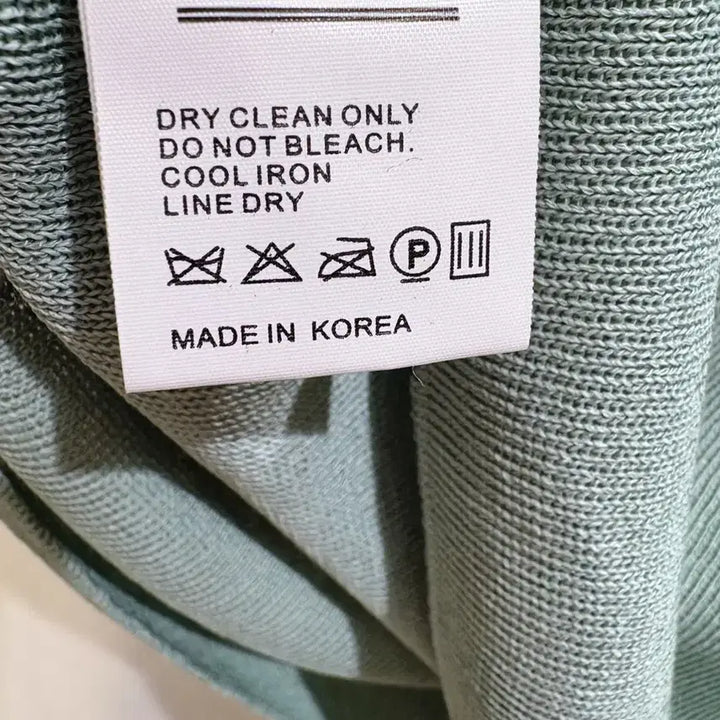 [BUNJANG] V-Neck Tie Knit Top / 민트 브이넥 타이 니트 여리핏 / 새상품 국내제작