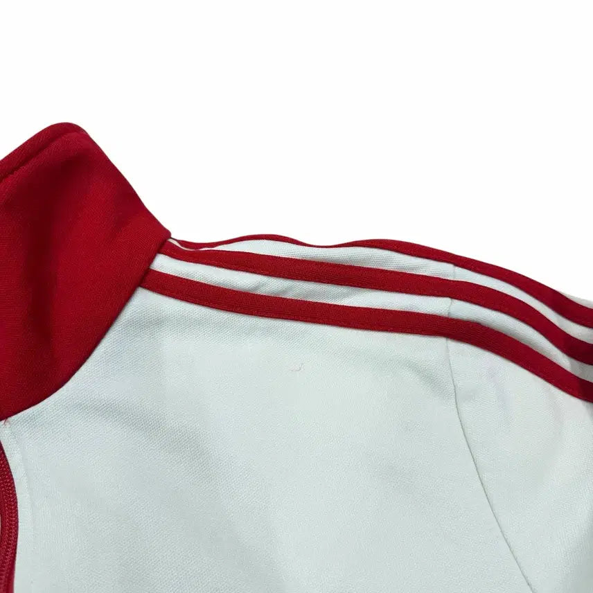 [BUNJANG] Adidas Canada Track Top Jacket / 아디다스 빈티지 캐나다 화이트 레드 흰빨 트랙탑 져지 자켓 L 100