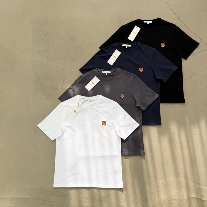 [BUNJANG] Maison Kitsune Fox Head Regular T-shirt / 메종키츠네 폭스헤드 레귤러 반팔