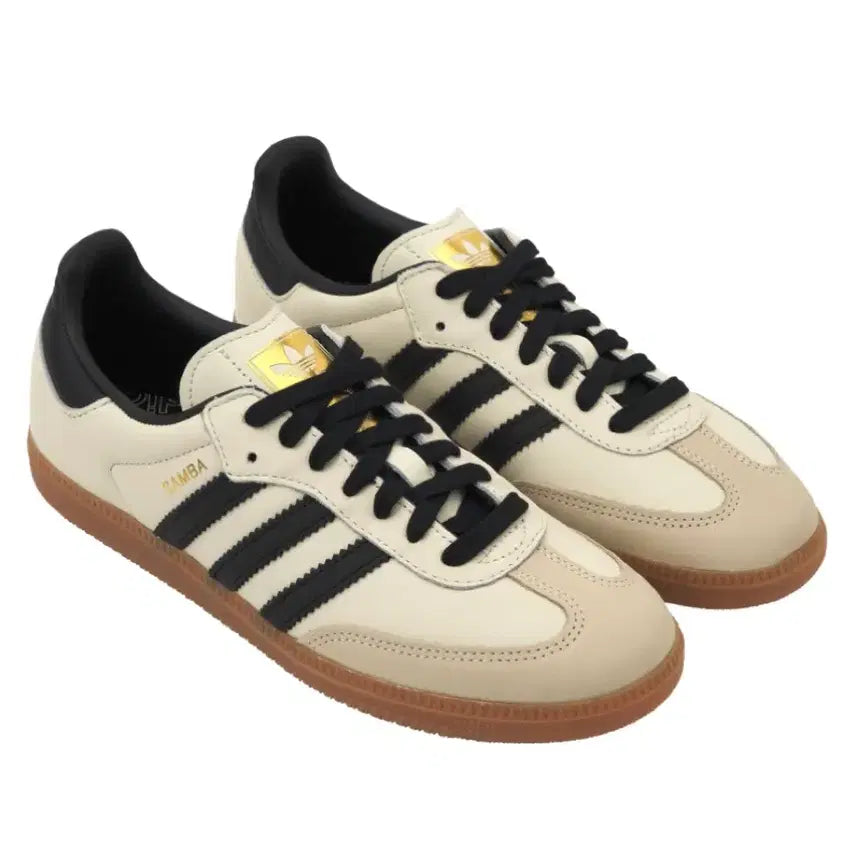 [BUNJANG] Adidas Samba OG Cream White Core Black Sneakers / 아디다스삼바OG크림화이트코어블랙