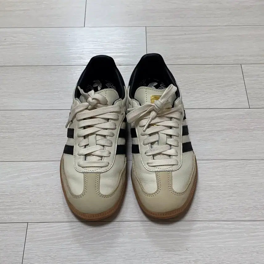 [BUNJANG] Adidas Samba OG Cream White Core Black Sneakers / 아디다스삼바OG크림화이트코어블랙
