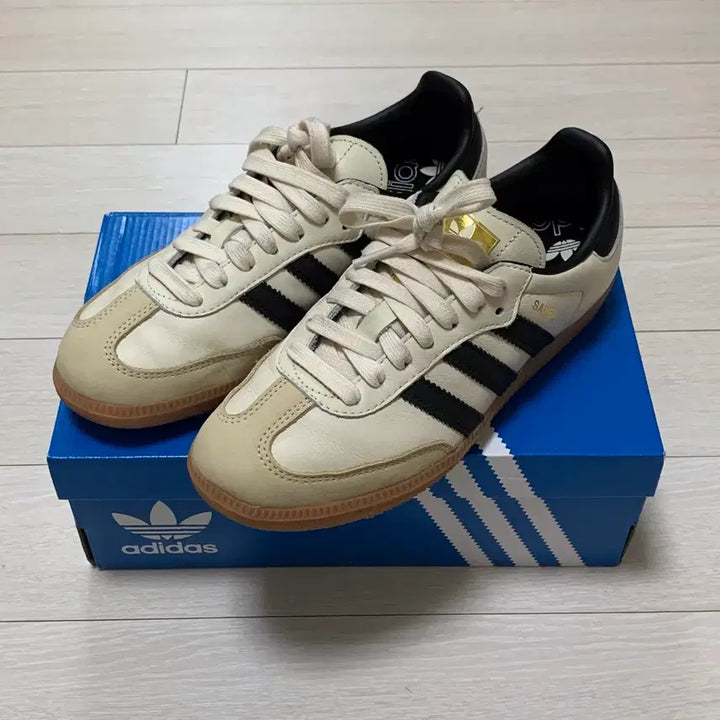 [BUNJANG] Adidas Samba OG Cream White Core Black Sneakers / 아디다스삼바OG크림화이트코어블랙