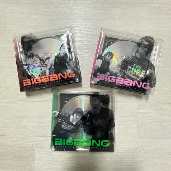 [BUNJANG] Bigbang 2006 Single Album Bundle Set (Includes Magnet) / [일괄]빅뱅 06년 싱글앨범 1,2,3(마그넷O)