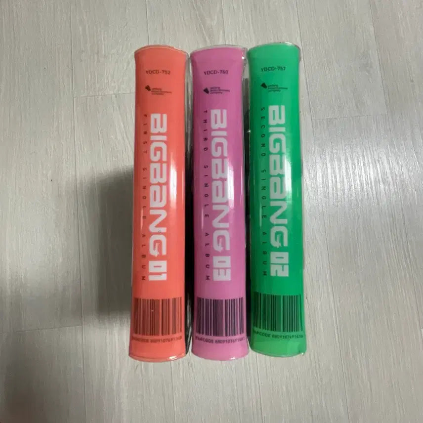 [BUNJANG] Bigbang 2006 Single Album Bundle Set (Includes Magnet) / [일괄]빅뱅 06년 싱글앨범 1,2,3(마그넷O)