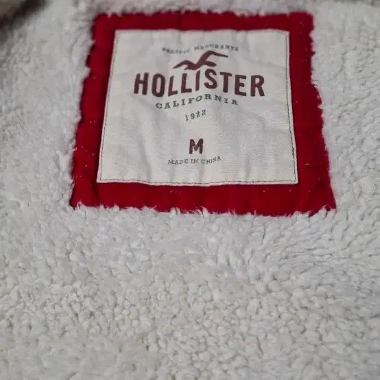 [BUNJANG] Hollister Fleece Lined Hoodie M / 홀리스터 보아털 후드집업 M