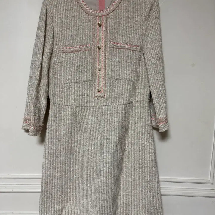 [BUNJANG] JILLSTUART Tweed Dress Pink / (새상품/최종가격)질스튜어트 트위드 원피스