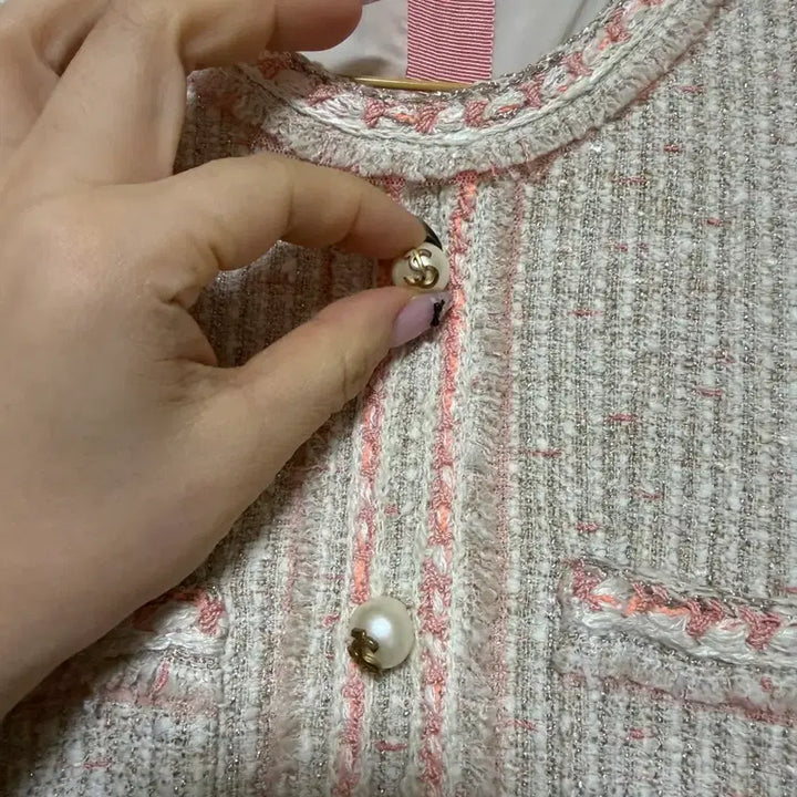 [BUNJANG] JILLSTUART Tweed Dress Pink / (새상품/최종가격)질스튜어트 트위드 원피스