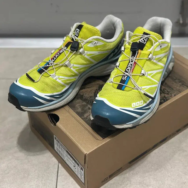 [BUNJANG] Salomon XT-6 ADV Evening Primrose Sneakers / 살로몬 XT-6 ADV 이브닝 프림로즈 275