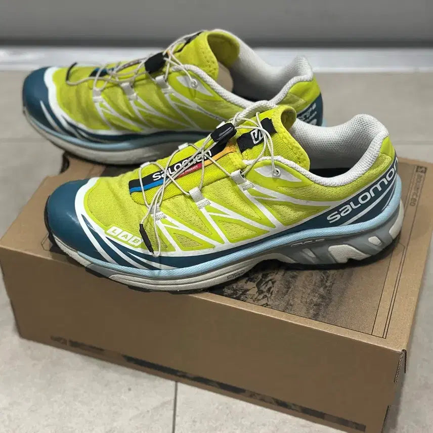 [BUNJANG] Salomon XT-6 ADV Evening Primrose Sneakers / 살로몬 XT-6 ADV 이브닝 프림로즈 275