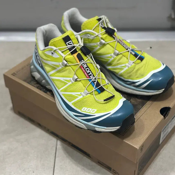 [BUNJANG] Salomon XT-6 ADV Evening Primrose Sneakers / 살로몬 XT-6 ADV 이브닝 프림로즈 275
