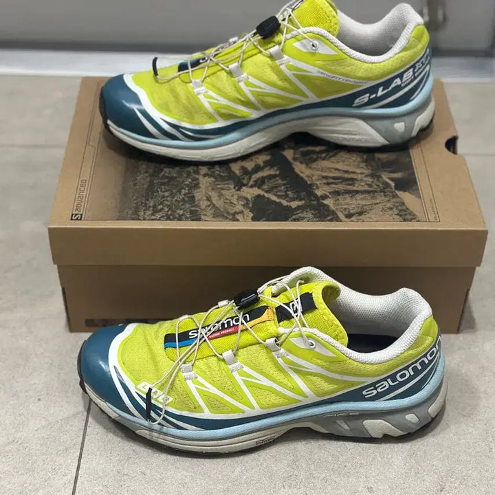 [BUNJANG] Salomon XT-6 ADV Evening Primrose Sneakers / 살로몬 XT-6 ADV 이브닝 프림로즈 275