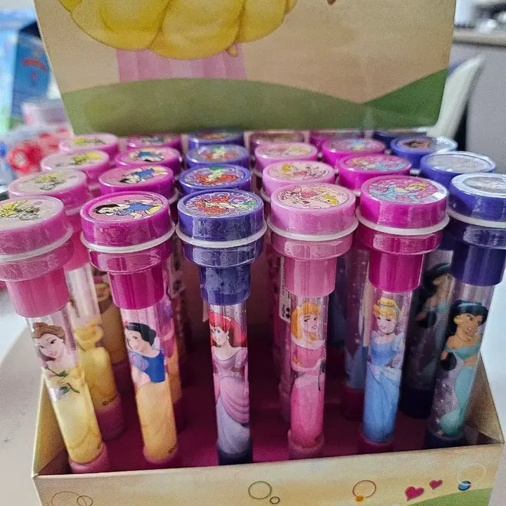 [BUNJANG] Disney Princess Bubble Bubble Stamp Ballpoint Pen / 고전 디즈니 프린세스 버블버블 스탬프 볼펜