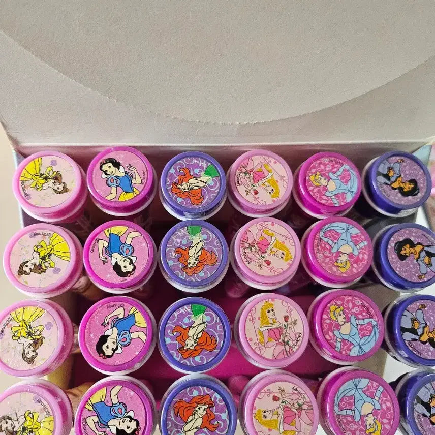 [BUNJANG] Disney Princess Bubble Bubble Stamp Ballpoint Pen / 고전 디즈니 프린세스 버블버블 스탬프 볼펜