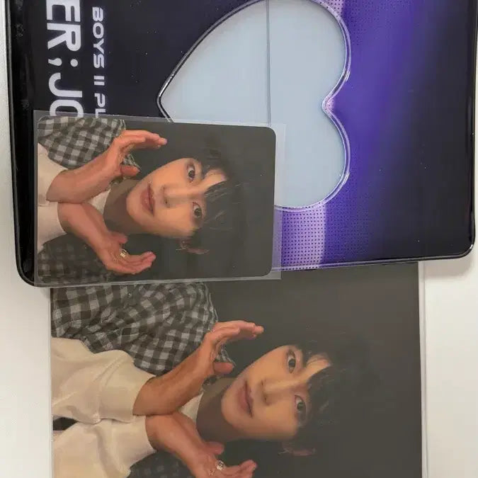 [BUNJANG] Boys Planet 2 Heo Junghsing Collect Book Photocard Postcard / 보이즈플래닛2 보플 보2플 포카 전시회 허중싱 콜북 콜렉트북 포카 엽서