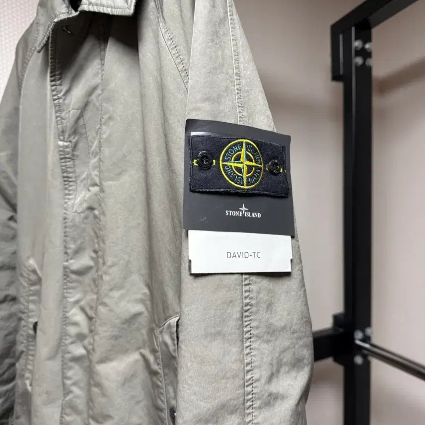 [BUNJANG] Stone Island David TC Kakao Coat (Khaki) - M Size / 스톤아일랜드 24fw david tc 카코트 m사이즈