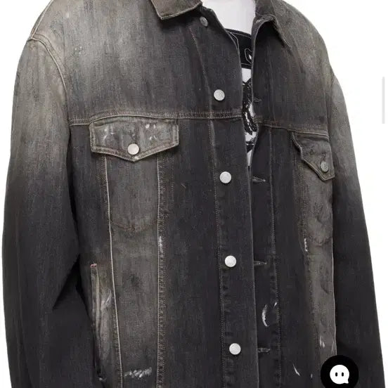 [BUNJANG] Acne Studios Oversized Washed Denim Jacket / 아크네 스튜디오 25fw 오버사이즈 워싱 데님 자켓 105사이즈 팝니다