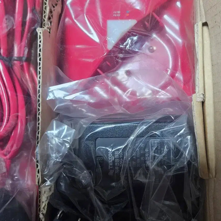 [BUNJANG] Telson Electronics Pyramid TCP-100 Pink Corded/Cordless Phone / 텔슨전자 피라미드 유무선 전화기 TCP - 100핑크 미사용신품 팝니다.