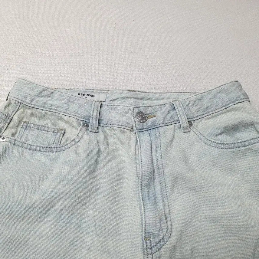 [BUNJANG] 8 Seconds Light Wash Wide Denim Pants Waist 29 / 에잇세컨즈 연청 와이드 데님 팬츠 허리29