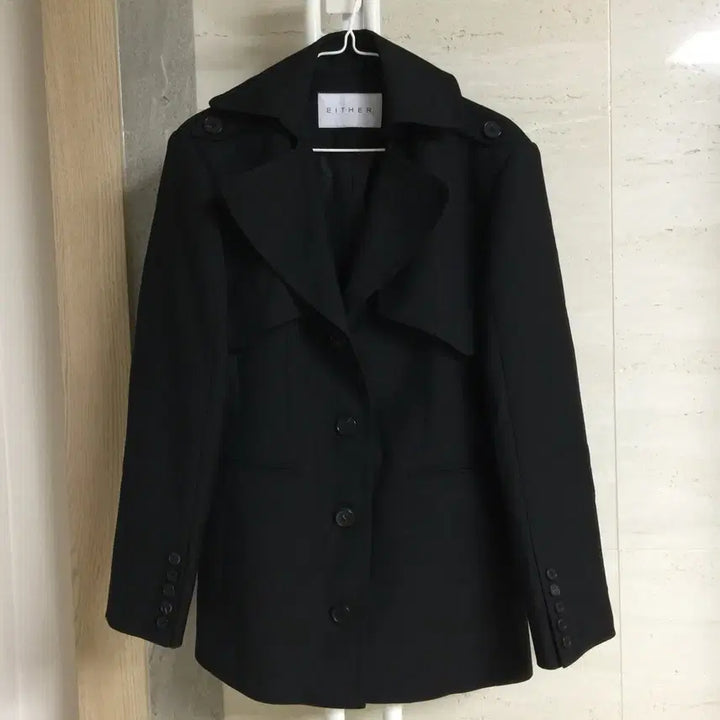 [BUNJANG] EITHER Trench Coat M / EITHER 이더 트렌치 자켓 M