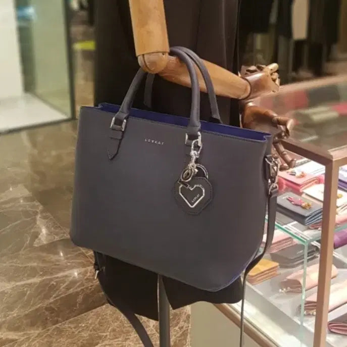 [BUNJANG] Lovecat L Gilli Leather Tote Bag / 정품)러브캣 L 길리 토드백