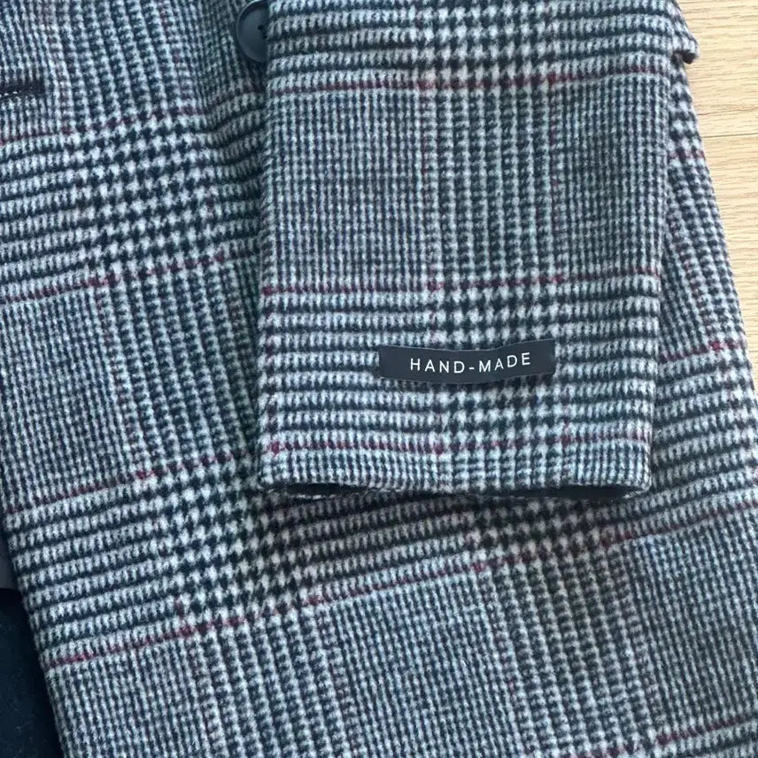 [BUNJANG] IFNE Check Long Coat / IFNE 체크 롱코트