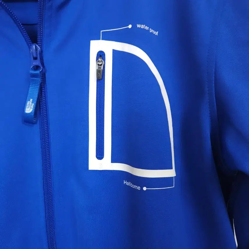 [BUNJANG] The North Face Blue Zip-Up Jacket (95M) / 노스페이스 블루 집업 자켓 95M