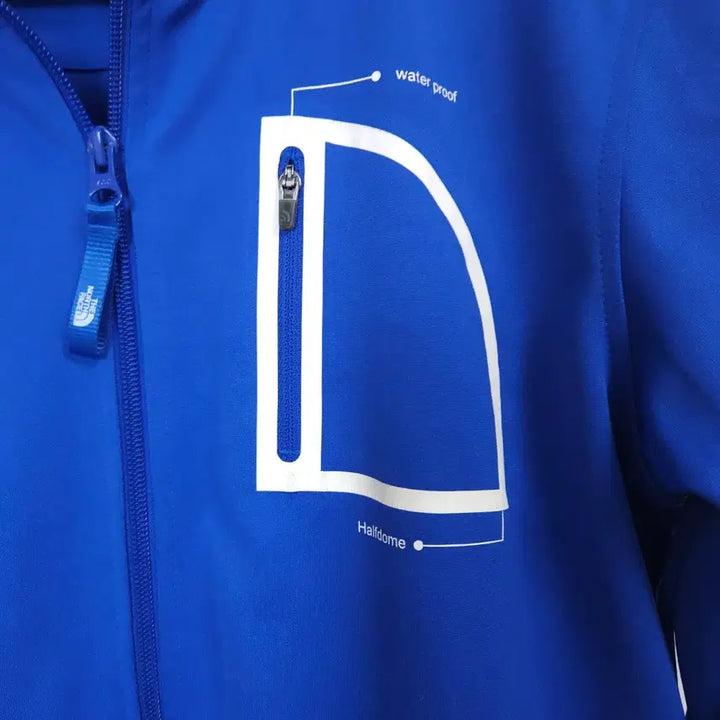 [BUNJANG] The North Face Blue Zip-Up Jacket (95M) / 노스페이스 블루 집업 자켓 95M