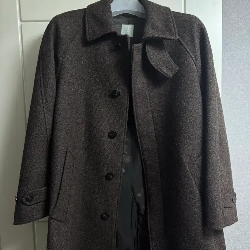 [BUNJANG] Another Office Legacy Balmacaan Coat / 어나더오피스 레거시 발마칸 코트