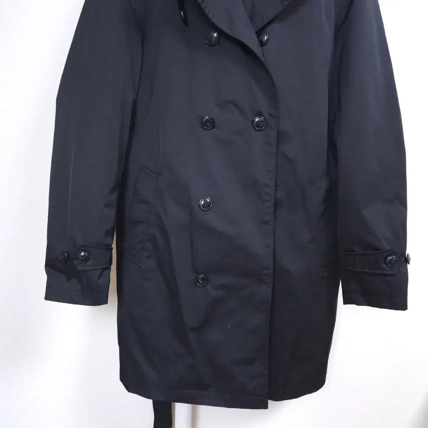 [BUNJANG] ZARA MAN Black Trench Coat / 자라 ZARA MAN 블랙 트렌치코트 100L