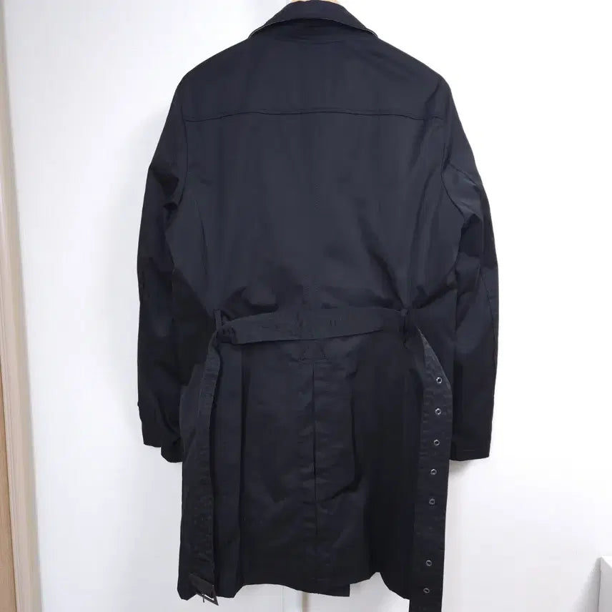 [BUNJANG] ZARA MAN Black Trench Coat / 자라 ZARA MAN 블랙 트렌치코트 100L
