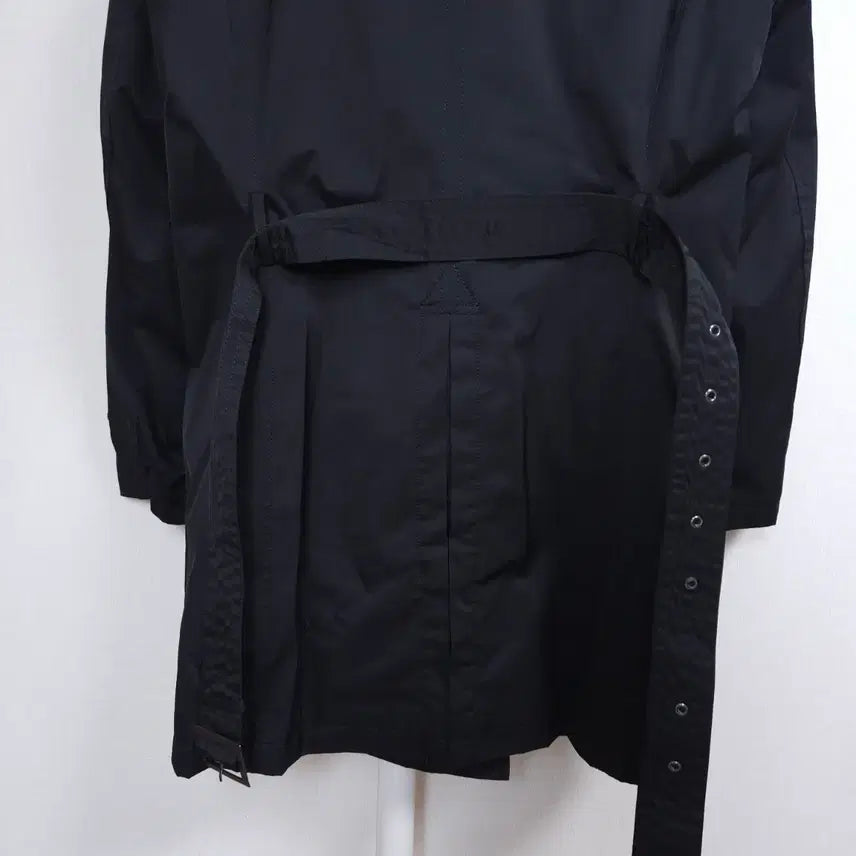 [BUNJANG] ZARA MAN Black Trench Coat / 자라 ZARA MAN 블랙 트렌치코트 100L