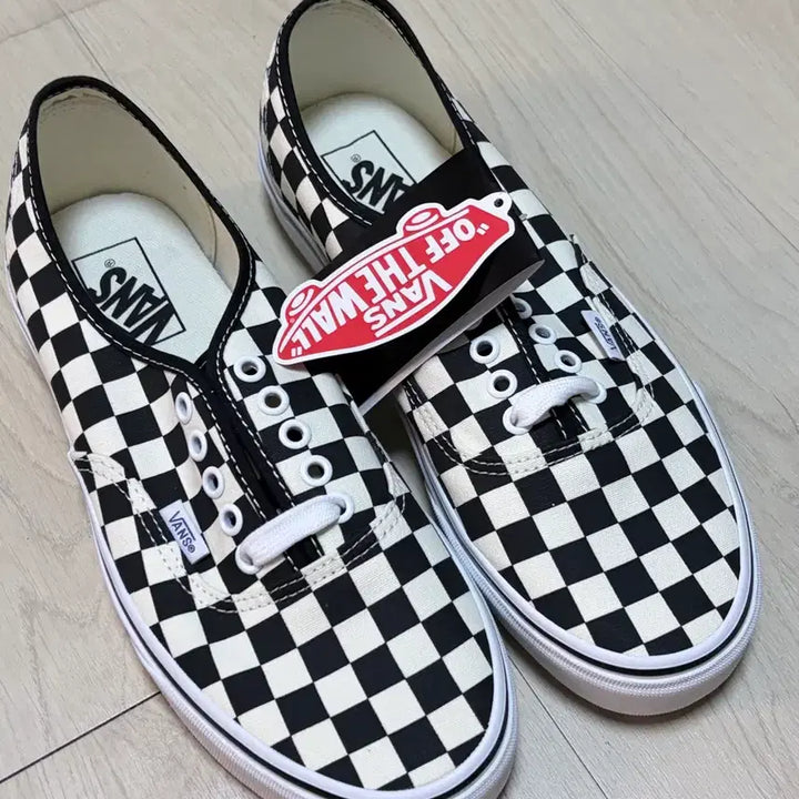 [BUNJANG] Vans Authentic Checkerboard Sneakers / 반스 어센틱 체커보드 265