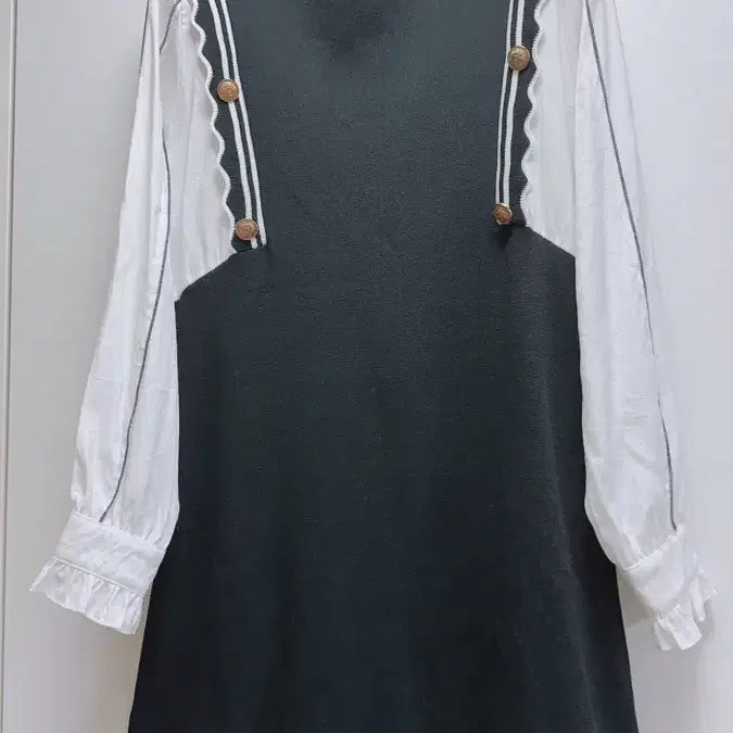 [BUNJANG] Vintage Black Long Dress / 빈티지풍 롱 원피스 블랙 날씬해 보여요