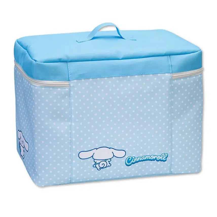 [BUNJANG] Sanrio Cinnamoroll Storage Case Living Box / 산리오 시나모롤 마트 지퍼형 수납 케이스 리빙박스(새상품)