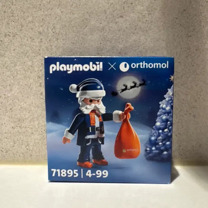 [BUNJANG] Playmobil Orthomol Santa Figure 71895 / 플레이모빌 오쏘몰 산타 피규어 71895
