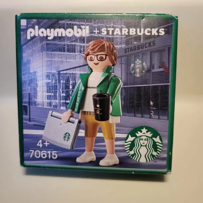 [BUNJANG] Playmobil Starbucks Collaboration 70615 Figure - Office Worker Jay / 플레이모빌 스타벅스 콜라보 70615 피규어 회사원제이 playmobil