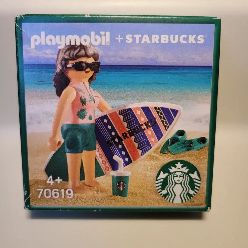 [BUNJANG] Playmobil Starbucks Surfer Girl Grace Figure 70619 / 플레이모빌 스타벅스 서퍼걸 그레이스 피규어 70619 playmobil