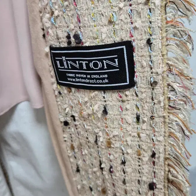 [BUNJANG] OBZEE Tweed Long Coat / OBZEE 오브제 트위드 롱 코트
