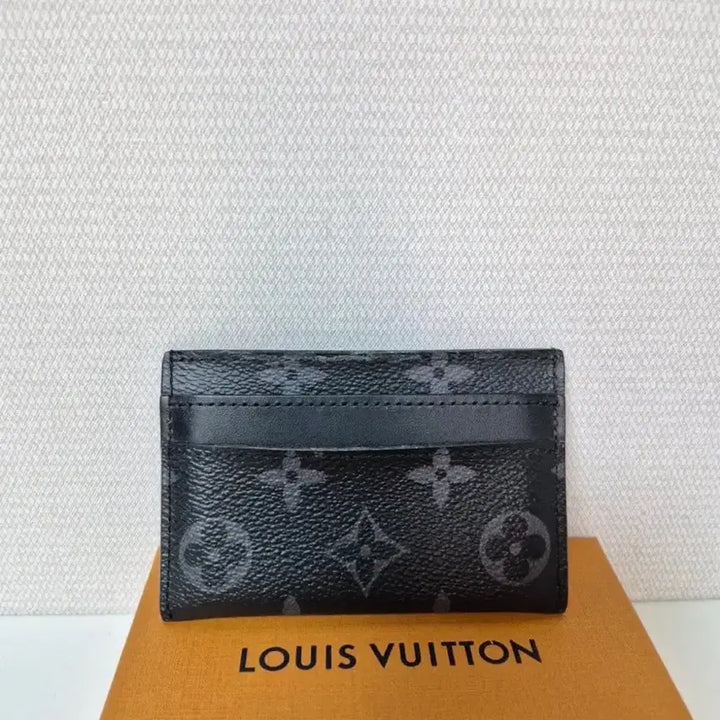 [BUNJANG] Louis Vuitton Monogram Eclipse Card Wallet / 개급처 루이비통 카드지갑 모노그램 이클립스 풀박스 정품인증 받음