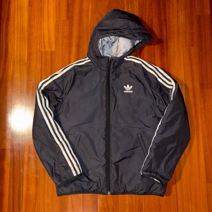 [BUNJANG] Adidas Three Stripes Padded Jacket / (정품) 아디다스 삼선 패딩