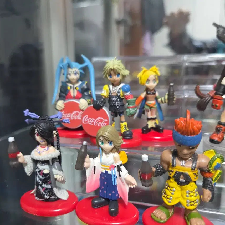 [BUNJANG] Final Fantasy X Coca-Cola Collaboration Figure Set / 파이널판타지 X 코카콜라 콜라보 피규어