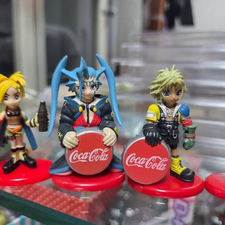 [BUNJANG] Final Fantasy X Coca-Cola Collaboration Figure Set / 파이널판타지 X 코카콜라 콜라보 피규어