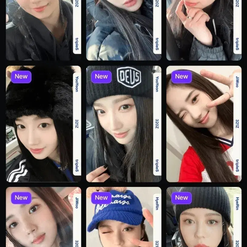 [BUNJANG] tripleS Rising 1st Anniversary Object C320-321 Bundle Set / 트리플에스 라이징 1주년 오브젝트 C320-321 세트