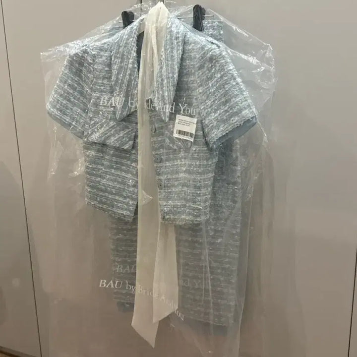 [BUNJANG] Bride And You Mint Tweed Set / 브라이드앤유 민트 트위드 셋업