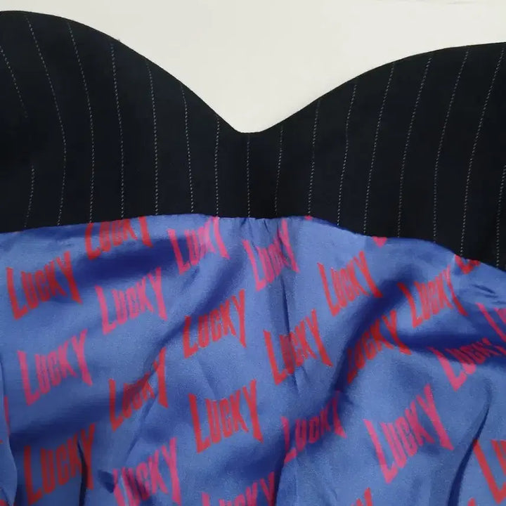 [BUNJANG] Lucky Chouette Square Neck Dress (Size 55) / 럭키슈에뜨 스퀘어넥 원피스 55사이즈
