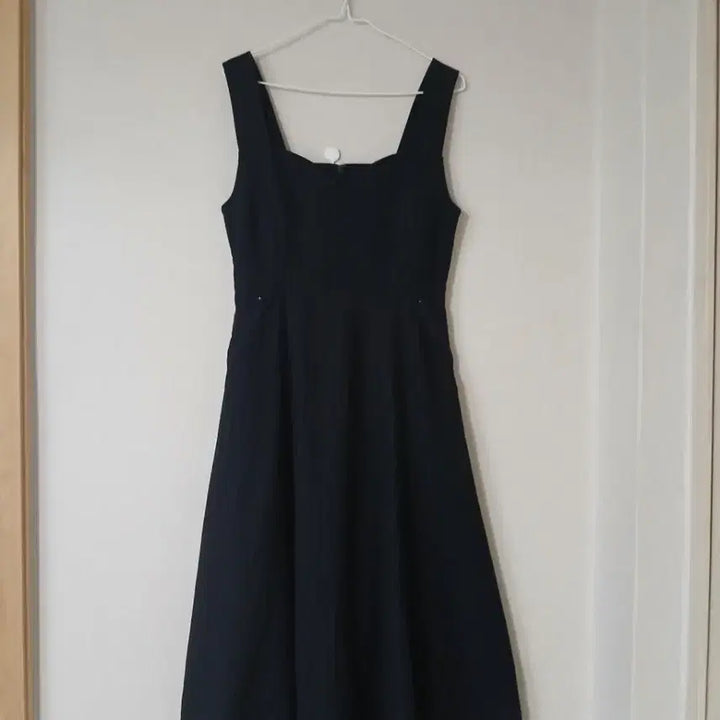 [BUNJANG] Lucky Chouette Square Neck Dress (Size 55) / 럭키슈에뜨 스퀘어넥 원피스 55사이즈