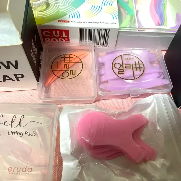 [BUNJANG] C.U.L Early# Lashwell Eyelash Perm Kit Bundle / 속눈썹 펌 롯드 C.U.L 얼리# 래쉬웰 롯드 +재료 일괄판매 택비포