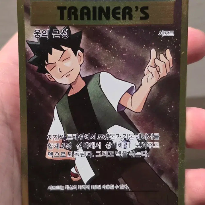 [BUNJANG] Pokemon On's Guts SR Card / 포켓몬 카드 웅의 근성 SR